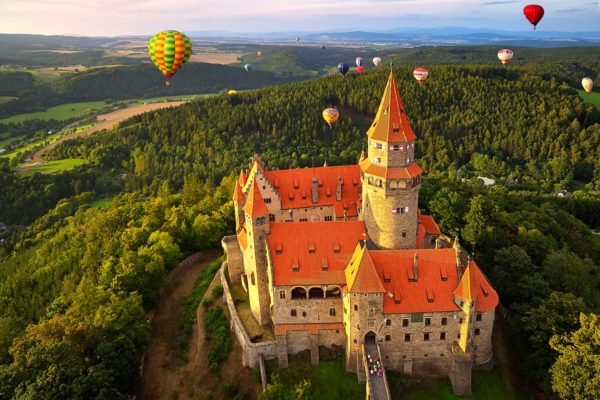 Czech Voice Actors at Bouzov Castle in The Czech Republic